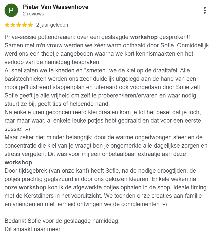review studio baksteen